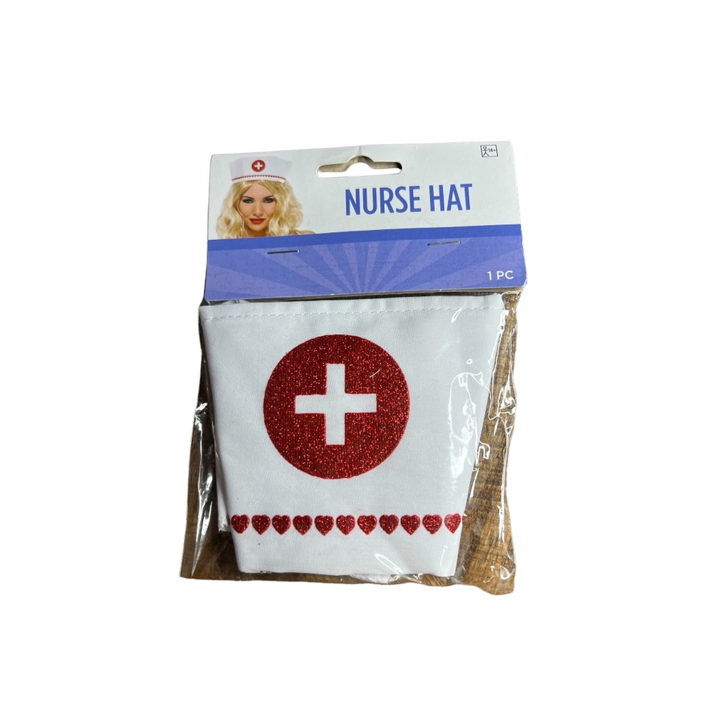 (Bundle & save)(5 for 25) Nurse Hat 💉 Costume